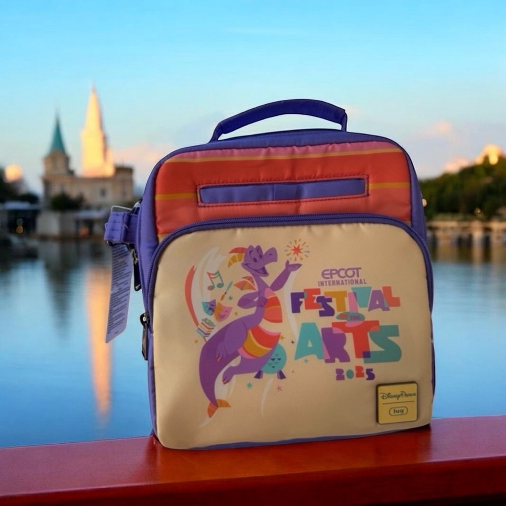 Lug Disney Crossbody Bag - Lug Ranger -Figment Epcot Festival Of The Arts 2025 🆕